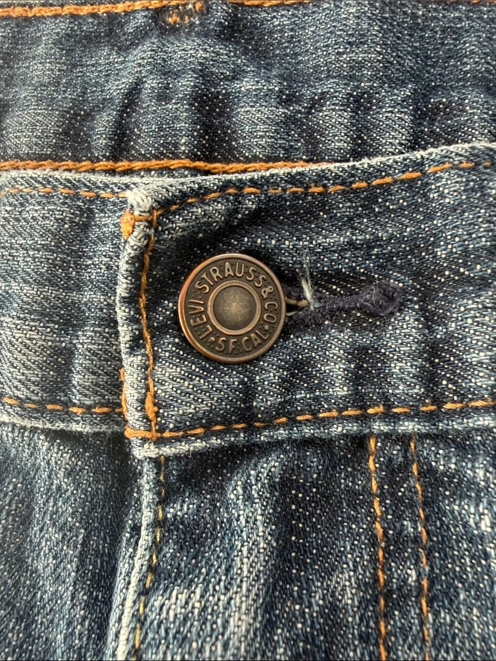 Men's Levi’s 559 Denim Jeans - Classic Relaxed Straight Fit, Size 33 x 32